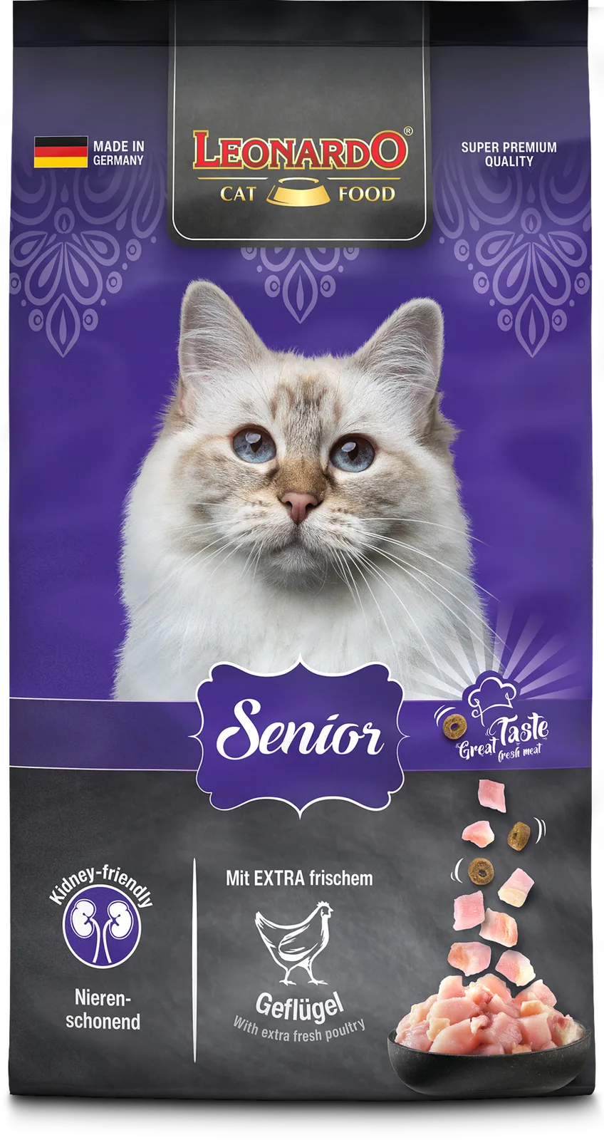 Senior Trockenfutter - 7,5 kg fra Leonardo – produktbillede