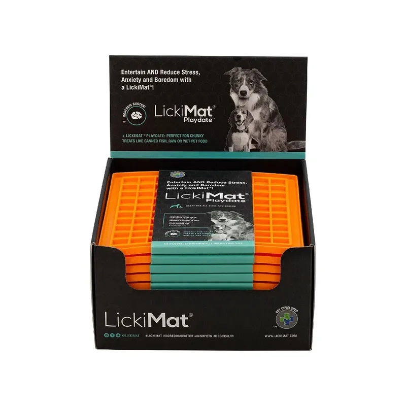 Mangeoire Classique Playdate Pour Chien de LickiMat – photo produit 4 sur 4