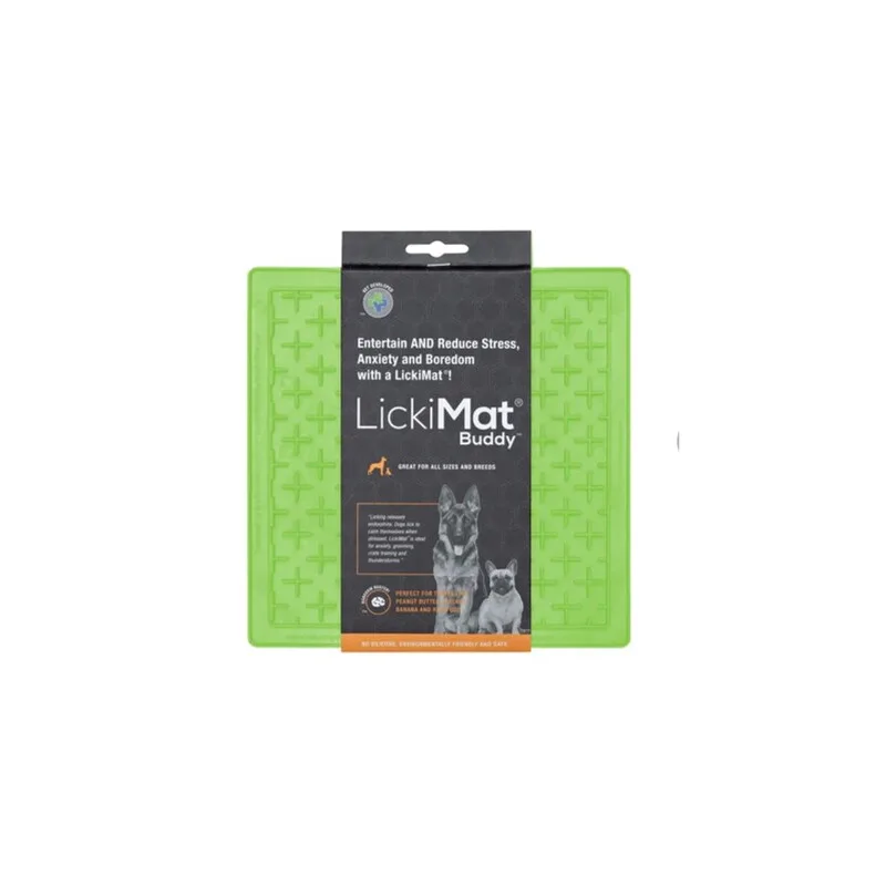 Schleckmatte Classic Buddy grün by LickiMat in Regular – product photo