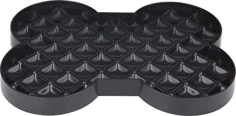 Slodog - Slowfeeder Voermat - Hondenvoerbak - 35x26 cm von LickiMat in Schwarz – Produktfoto