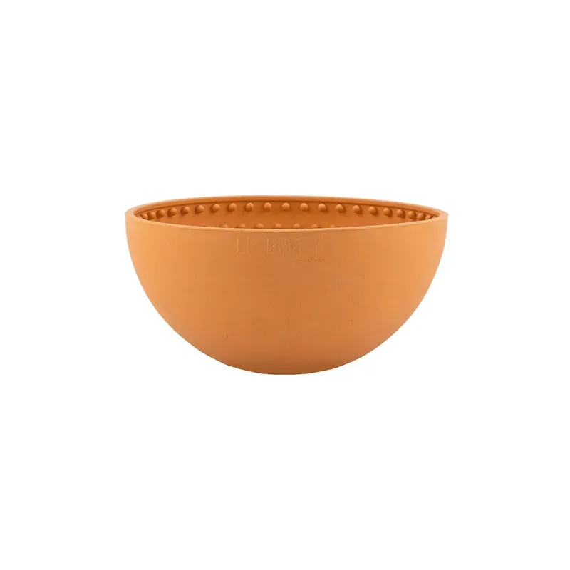 Wobble - Hondenbak - Likmat / Anti-schrok / Slowfeeder voor Hond - 16 cm by LickiMat in Orange – product photo 2 of 5