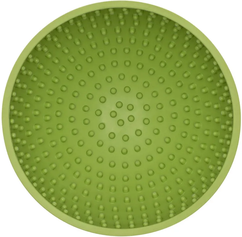Wobble - Hondenbak - Likmat / Anti-schrok / Slowfeeder voor Hond - 16 cm by LickiMat in Green – product photo 1 of 2