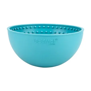 Wobble - Hondenbak - Likmat / Anti-schrok / Slowfeeder voor Hond - Turquoise - 16 cm von LickiMat – Produktfoto 2 von 5