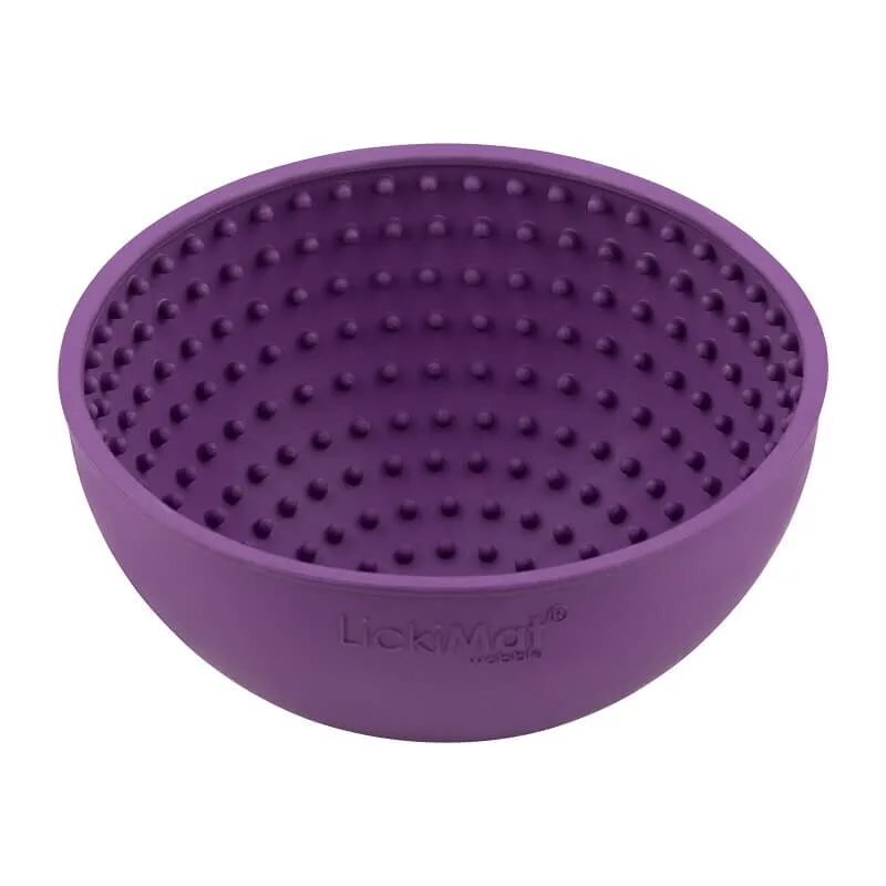 Wobble lila fra LickiMat i Regular – produktbillede