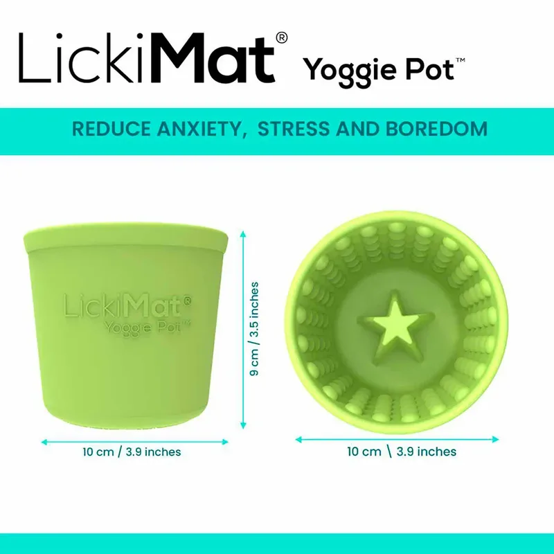 Yoggie Pot Hondenspeeltje von LickiMat – Produktfoto 2 von 2