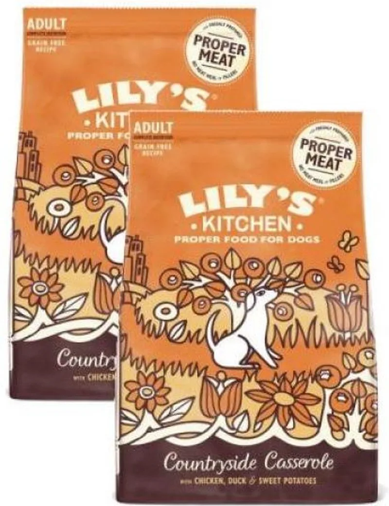 2x7 kg Lily's kitchen dog adult chicken duck countryside casserole hondenvoer by Lily's Kitchen – product photo