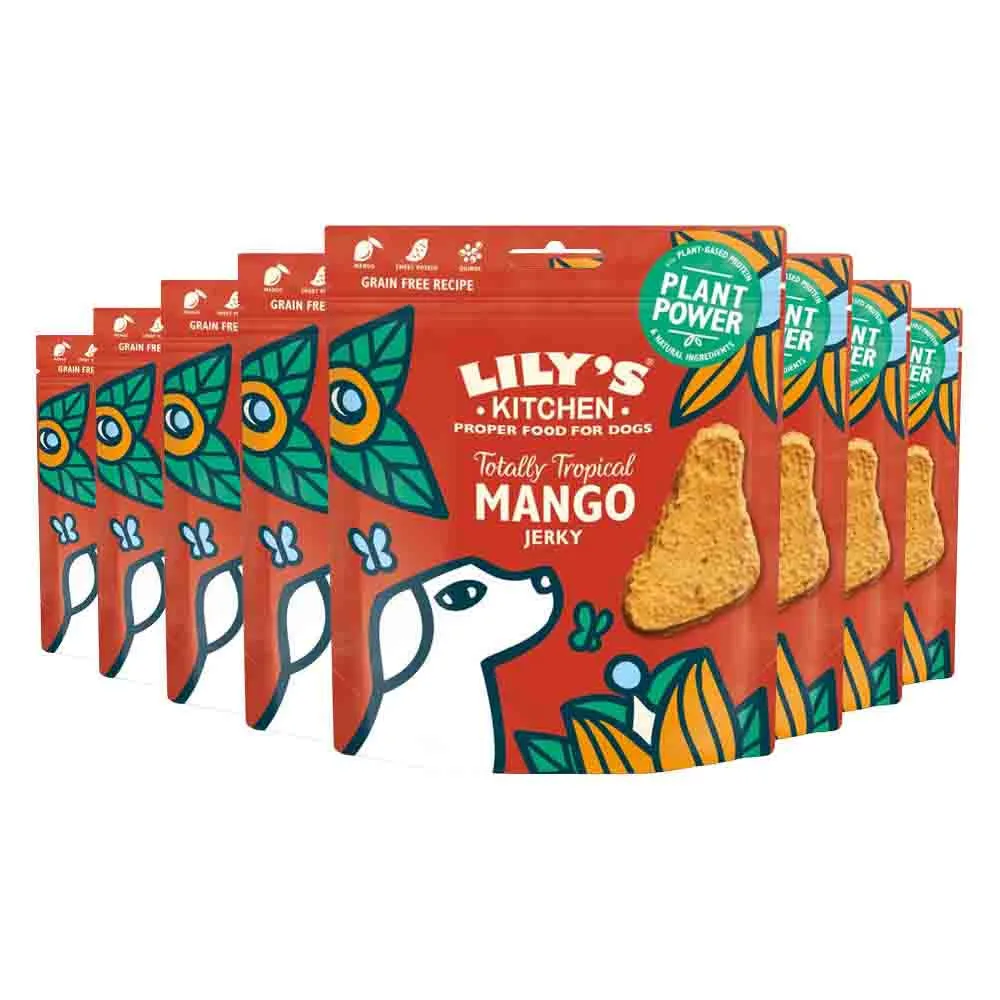 8x Lily's Kitchen Hondensnack Jerky Mango 70 gr by Lily's Kitchen – product photo