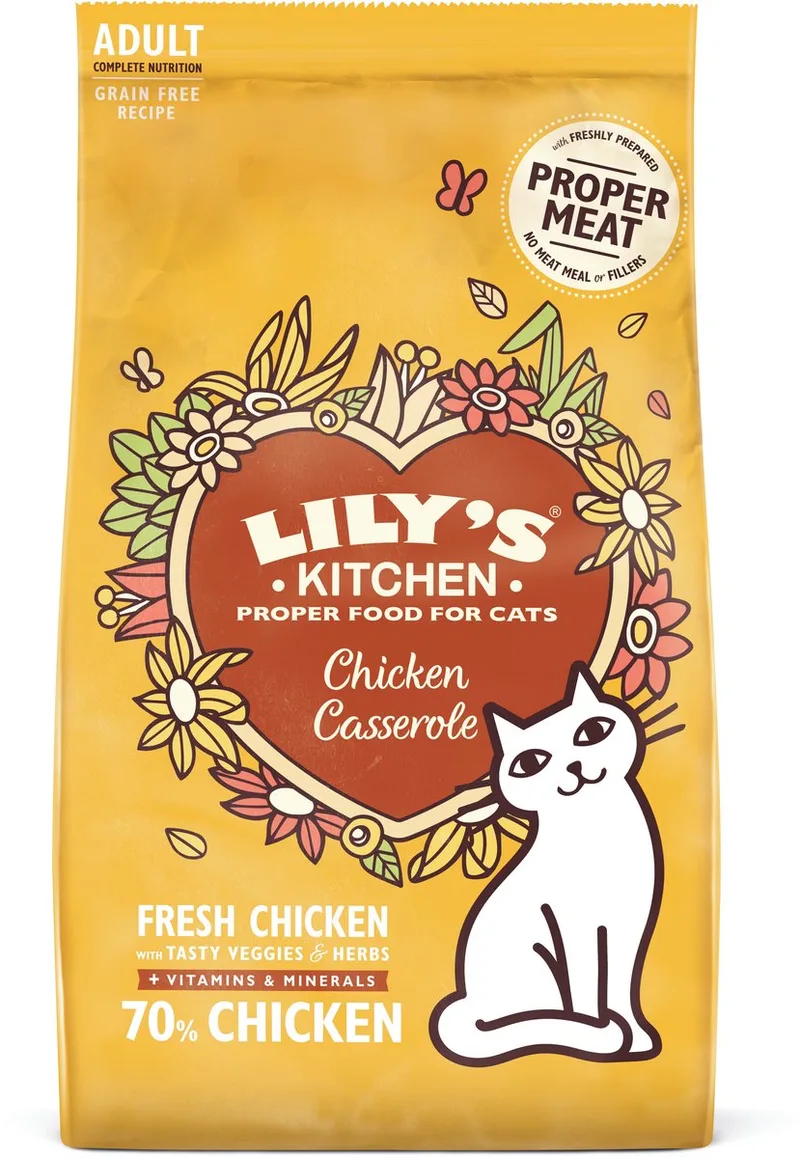 Adult Chicken Casserole Kattenvoer fra Lily's Kitchen – produktbillede