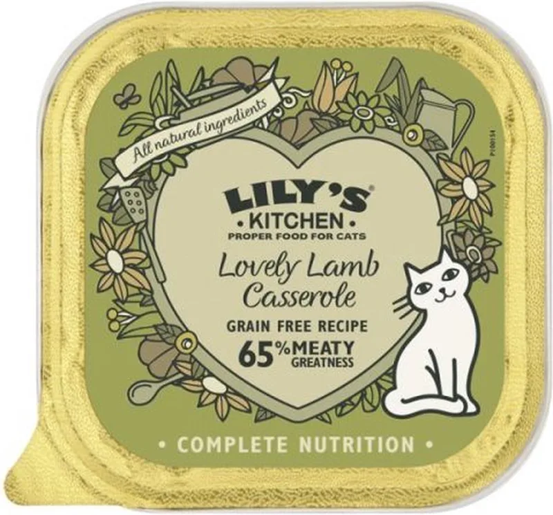 cat lovely lamb casserole kattenvoer 3x 19x85 gr by Lily's Kitchen – product photo