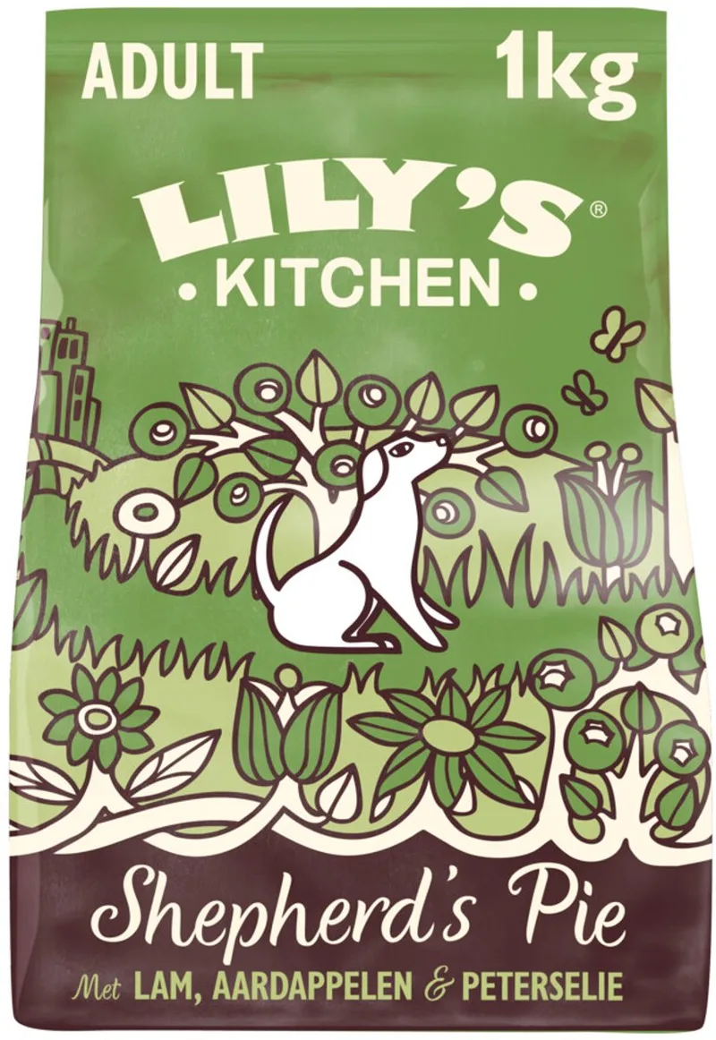 Hondenvoer Droog Shepherd's Pie Lam - 2 x 1 kg - Voordeelverpakking fra Lily's Kitchen – produktbillede