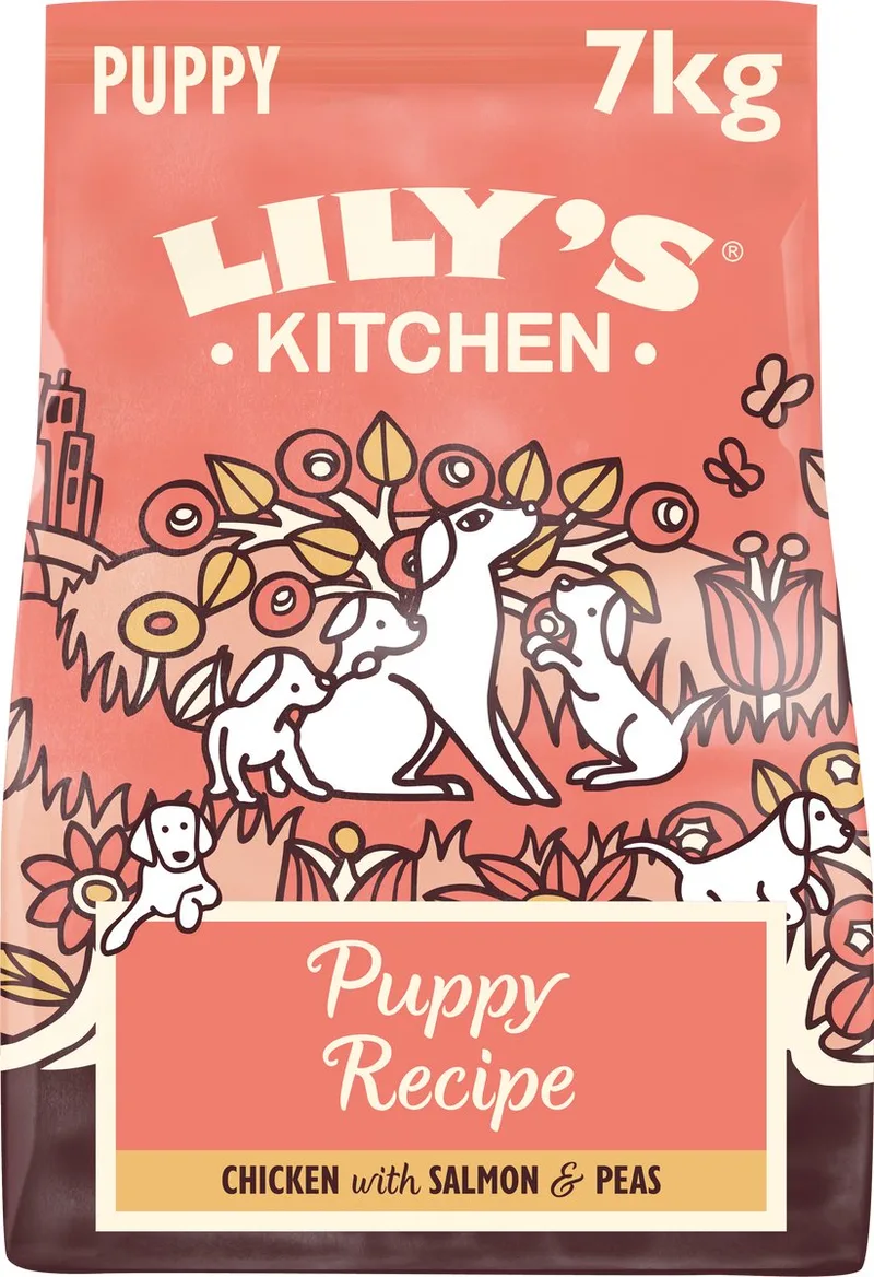 Hondenvoer - Droogvoer - Puppyvoer met Kip & Zalm - 7 kg von Lily's Kitchen – Produktfoto