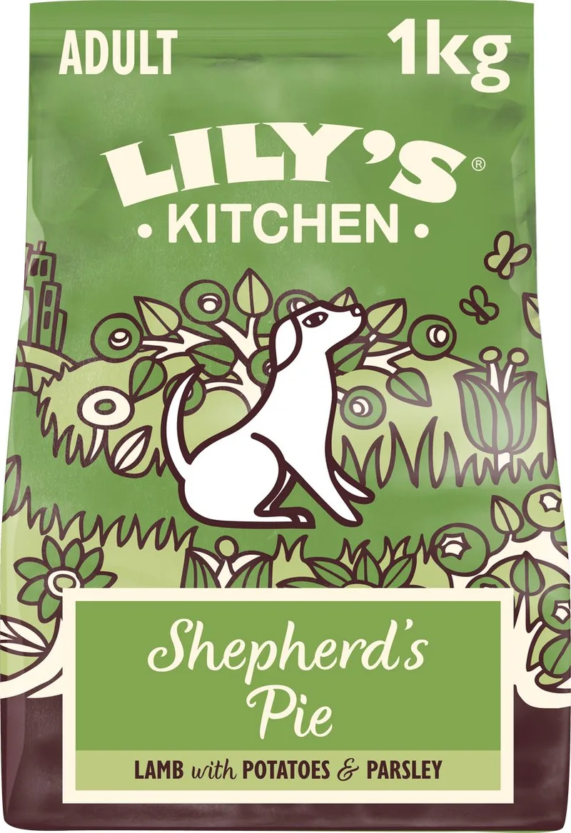 Hondenvoer - Droogvoer - Shepherd's Pie met Lam - 4x1 kg von Lily's Kitchen – Produktfoto