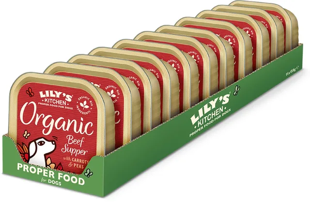 Hondenvoer - Natvoer - Biologische Paté Rund - 11 x 150 g