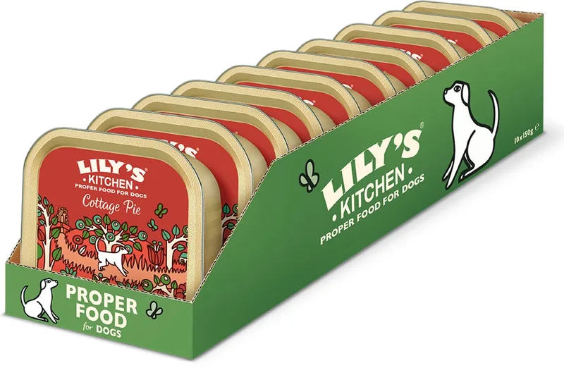 Hondenvoer - Natvoer - Cottage Pie - 10 x 150 g de Lily's Kitchen – photo produit