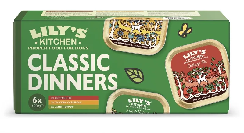 Hondenvoer Natvoer Multipack 6x150g by Lily's Kitchen – product photo