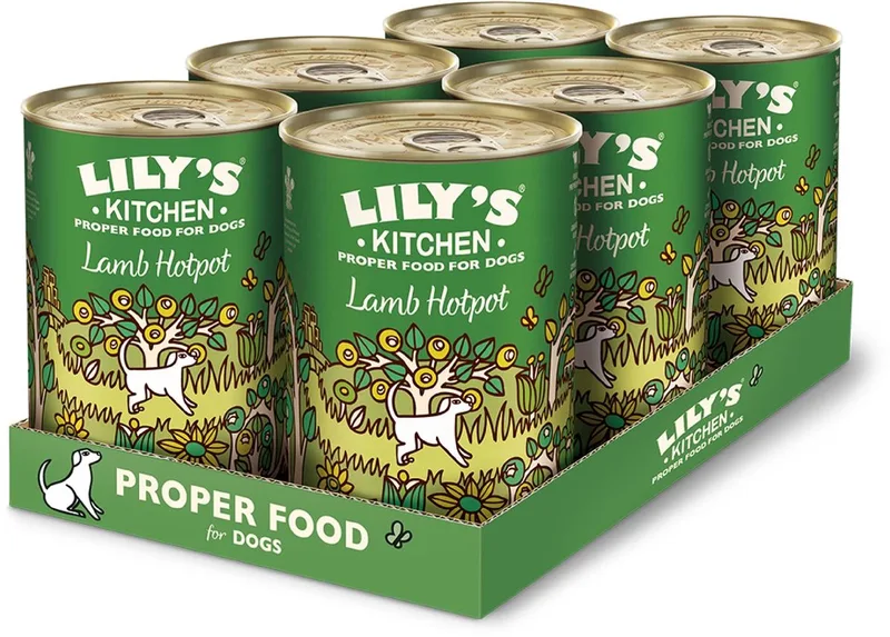 Hondenvoer - Natvoer - Stoofpotje met Lam - 6 x 400g by Lily's Kitchen – product photo