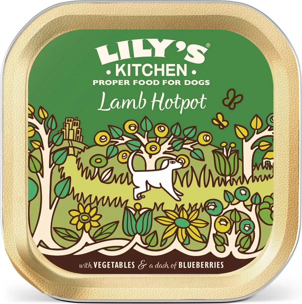 Lammeintopf Lamb Hotpot Schale - 150 g de Lily's Kitchen – photo produit