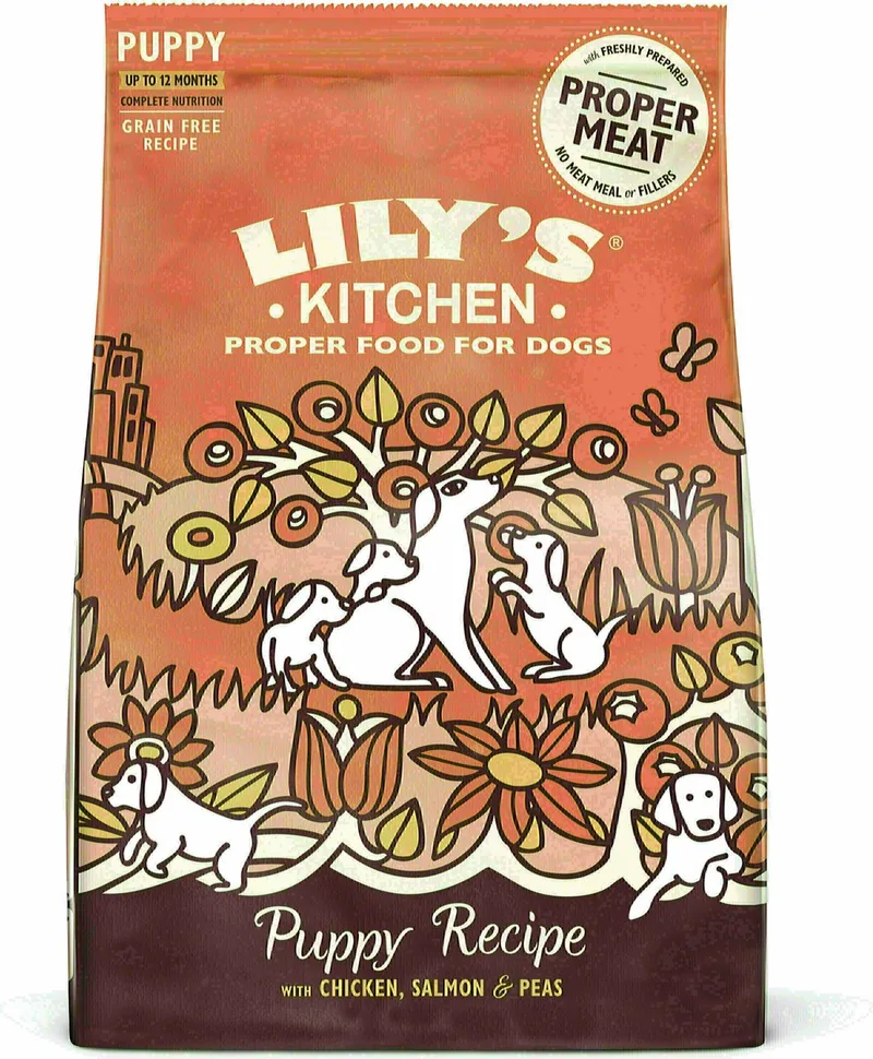 Puppy Chicken / Salmon - Hondenvoer - 2,5 KG by Lily's Kitchen – product photo