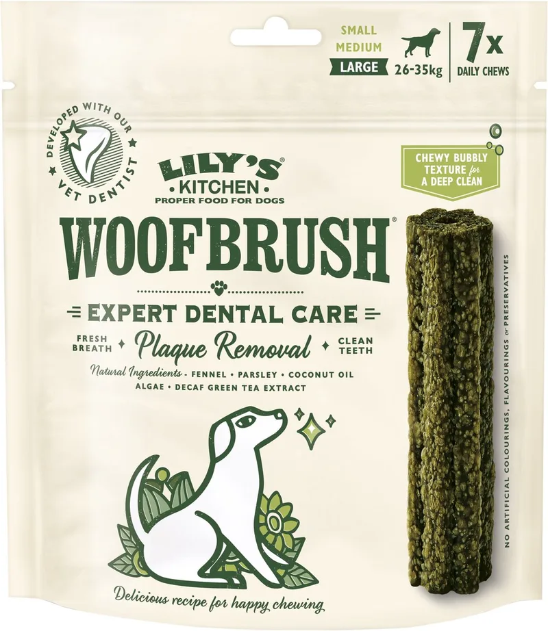 Woofbrush Dental Care Hondensnack by Lily's Kitchen – product photo