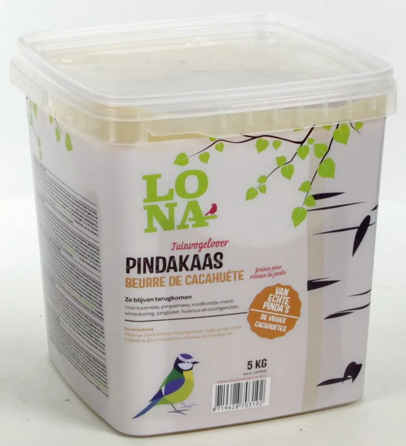 Pindakaas met Pinda's, 5kg von Lona – Produktfoto