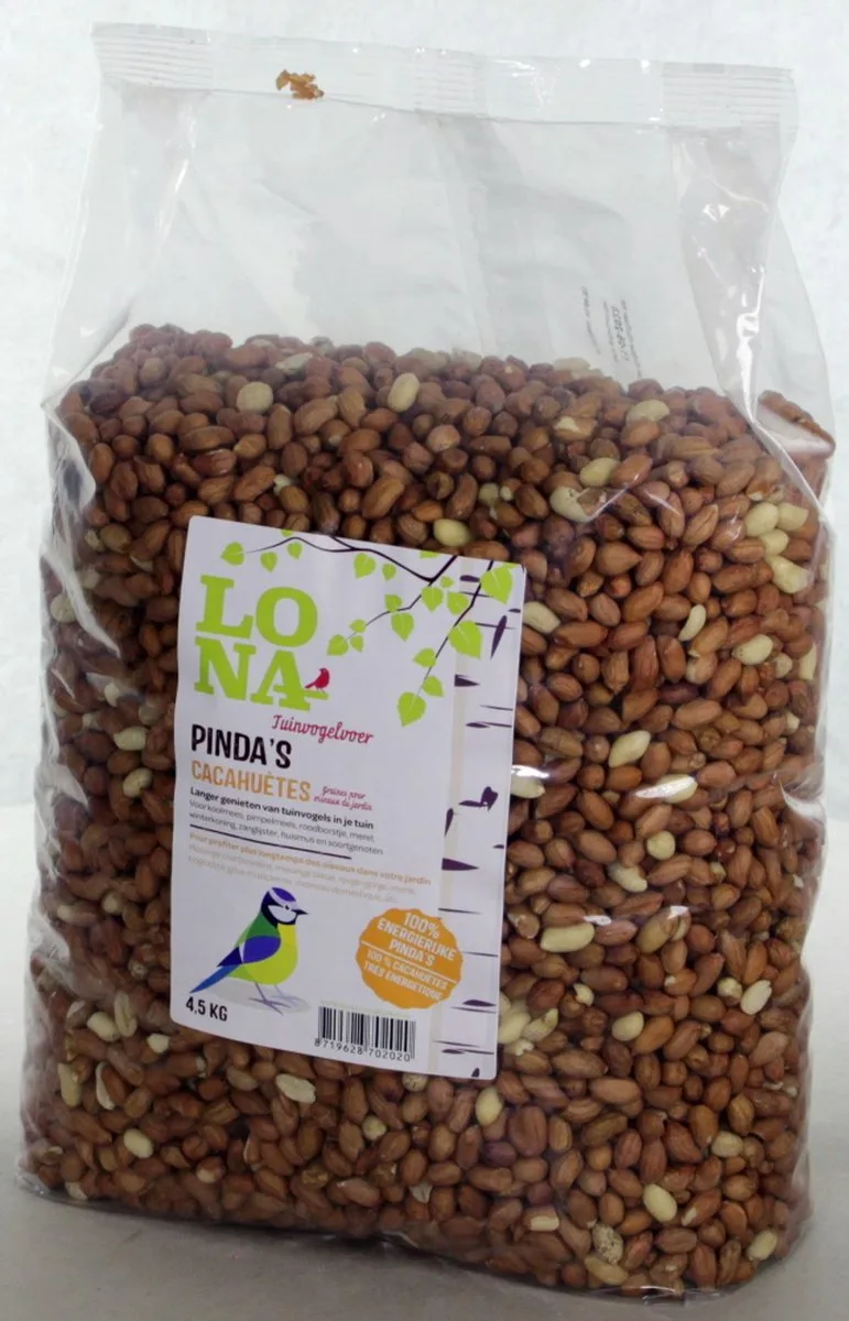 Tuinvogelvoer - Pinda's - 4,5 kg by Lona – product photo