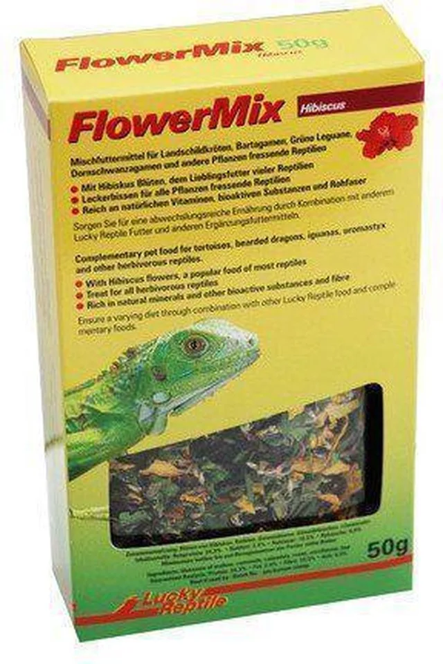 Flower Mix Hibiscus - 50 gr - Reptielenvoer
