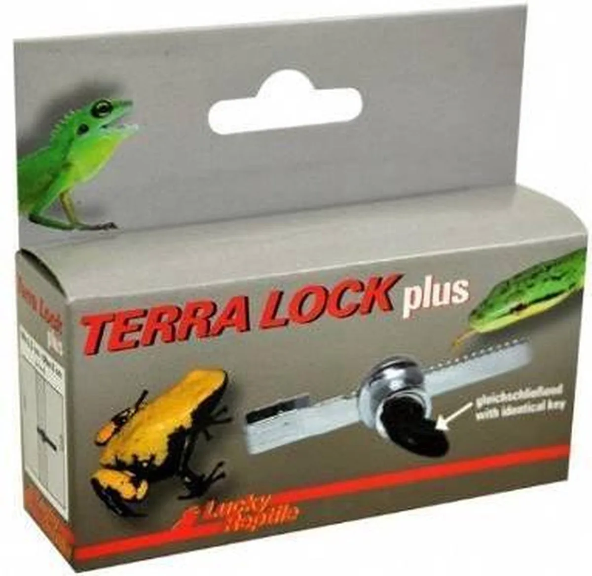Terra Lock Plus (same keys) från Lucky Reptile i Staal – produktbild