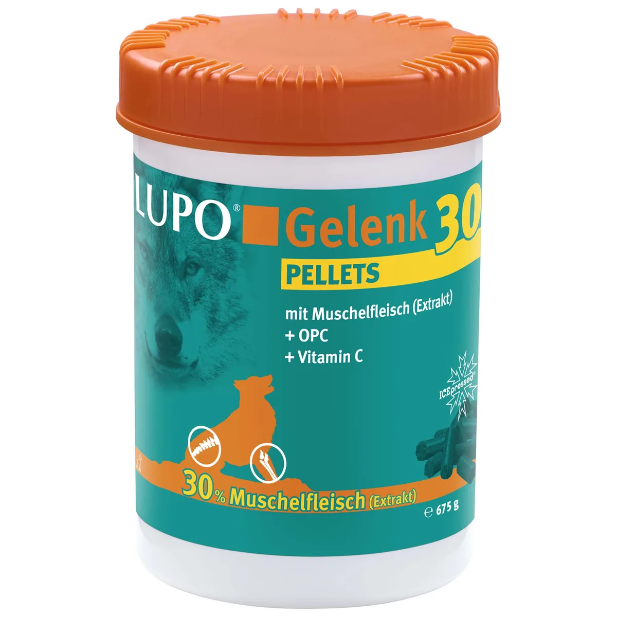 675g Gewricht 30 LUPO Supplement voor Honden van Luposan – productfoto