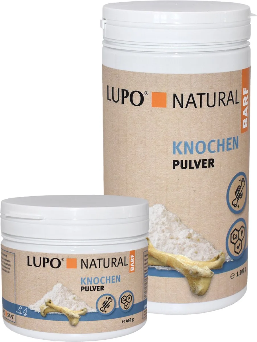 Lupo Natural BARF Knochen - 1,2 kg van Luposan – productfoto