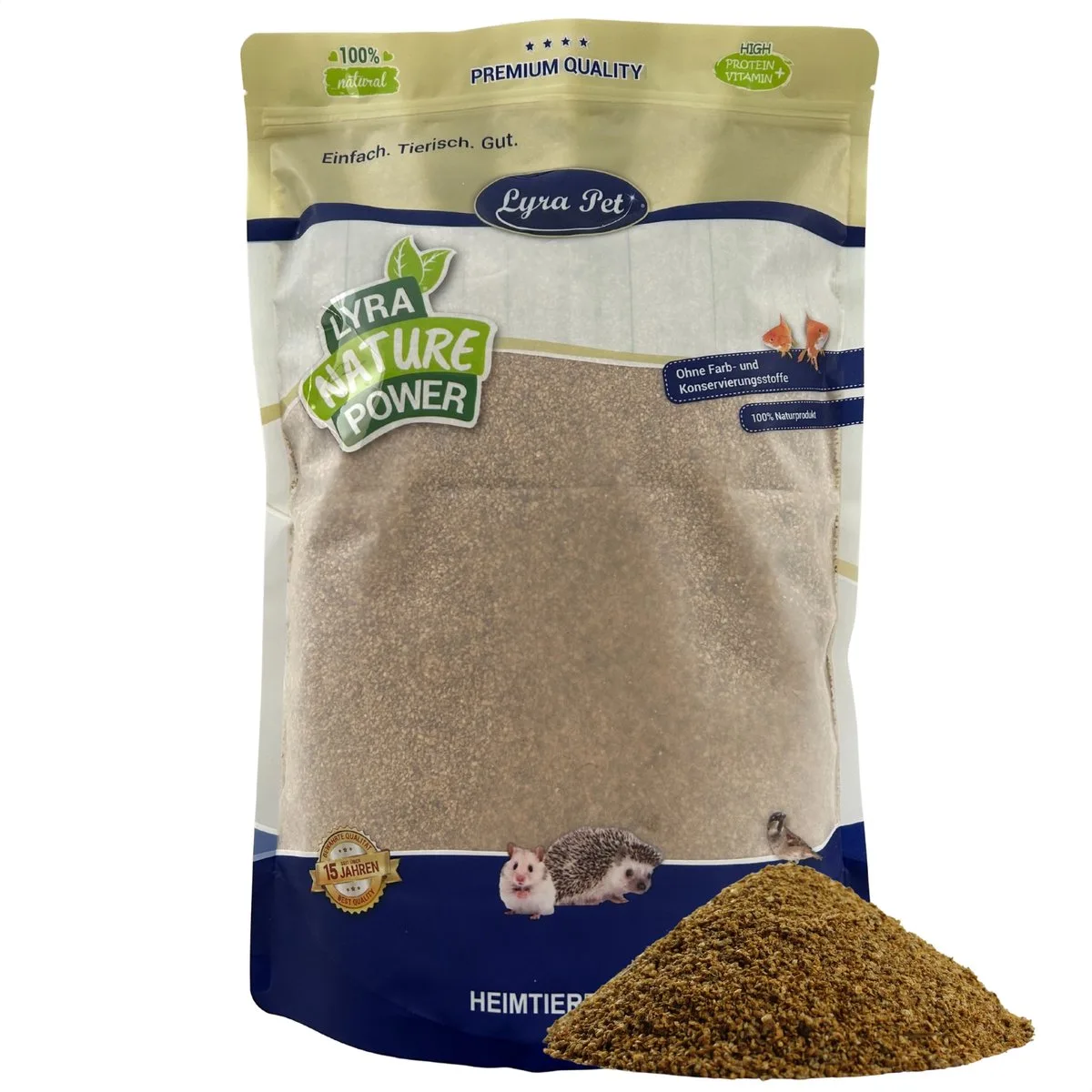 1 kg Lyra Pet® Daphnia (watervlooien) gedroogd von Lyra Pet – Produktfoto