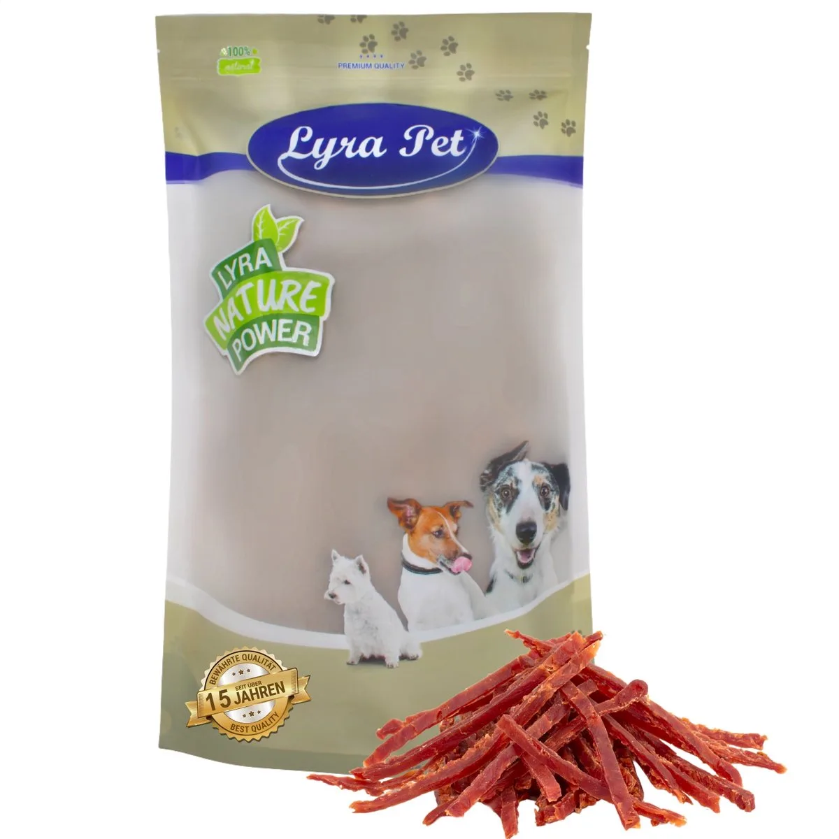 1 kg Lyra Pet® eendenborst garnituur van Lyra Pet – productfoto
