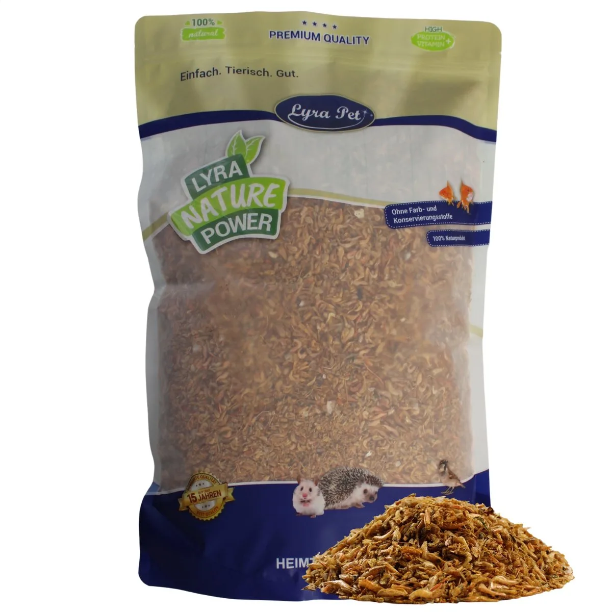 1 kg Lyra Pet® Garnalen gedroogd von Lyra Pet – Produktfoto