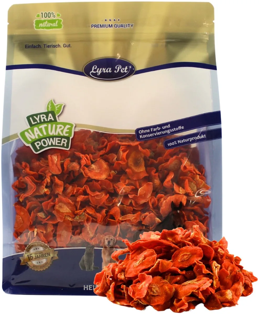 1 kg Lyra Pet® gedroogde wortelen von Lyra Pet – Produktfoto