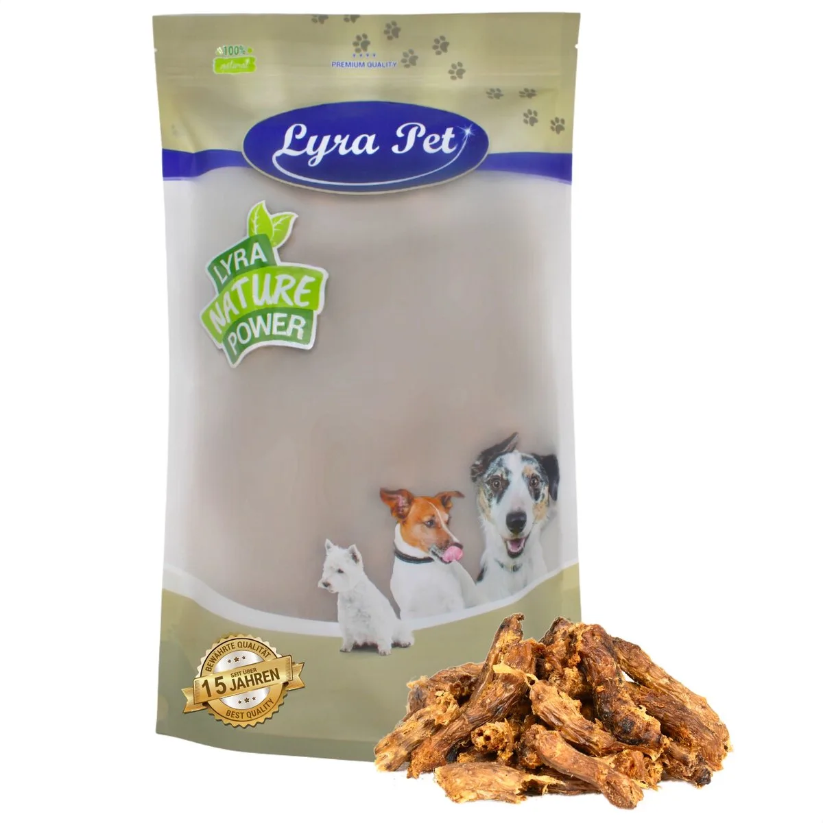 1 kg Lyra Pet® kippennekken van Lyra Pet – productfoto
