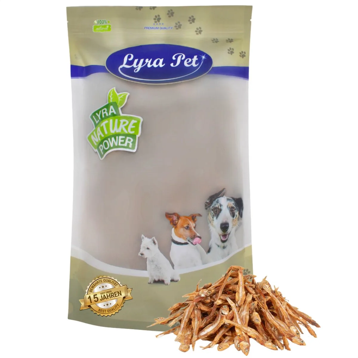 1 kg Lyra Pet® Kleine vissen van Lyra Pet – productfoto