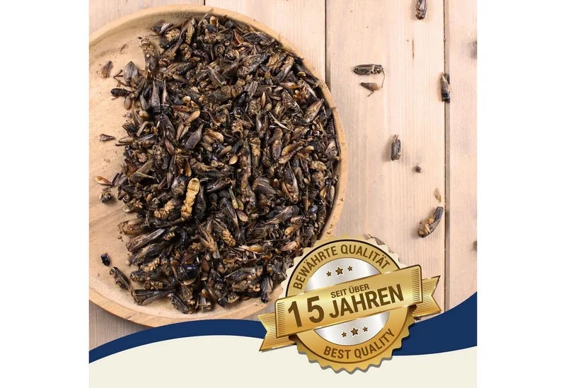 1 kg Lyra Pet® krekels gedroogd von Lyra Pet – Produktfoto 4 von 5