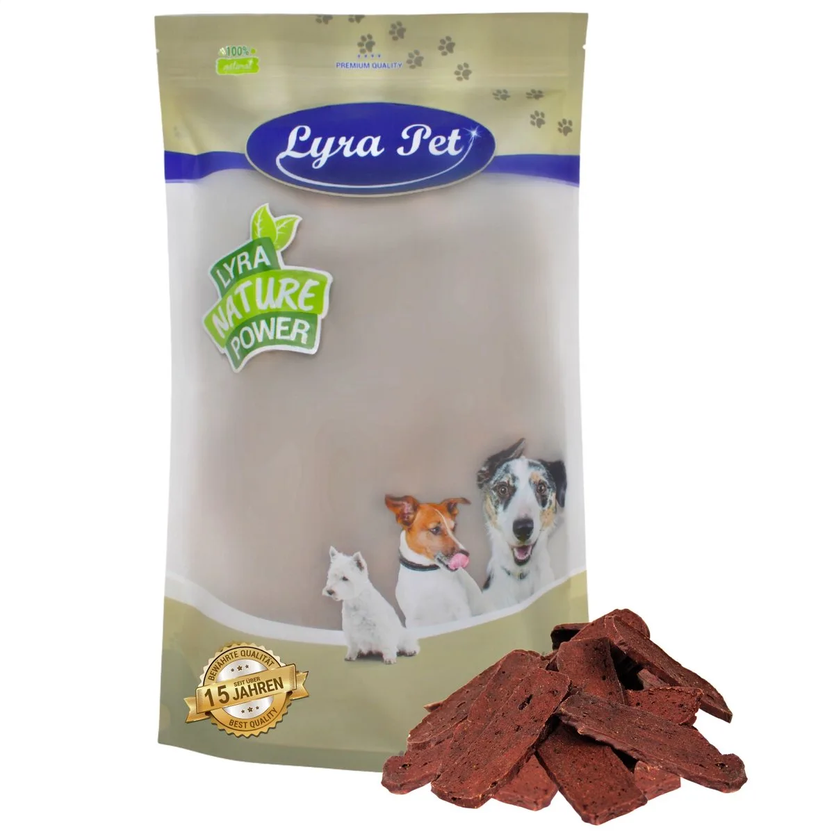 1 kg Lyra Pet® lamsreepjes de Lyra Pet – photo produit