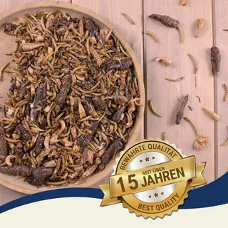 1 kg Lyra Pet® Protein Boost Insectenmix - met meelwormen, garnalen & sprinkhanen by Lyra Pet – product photo 4 of 5