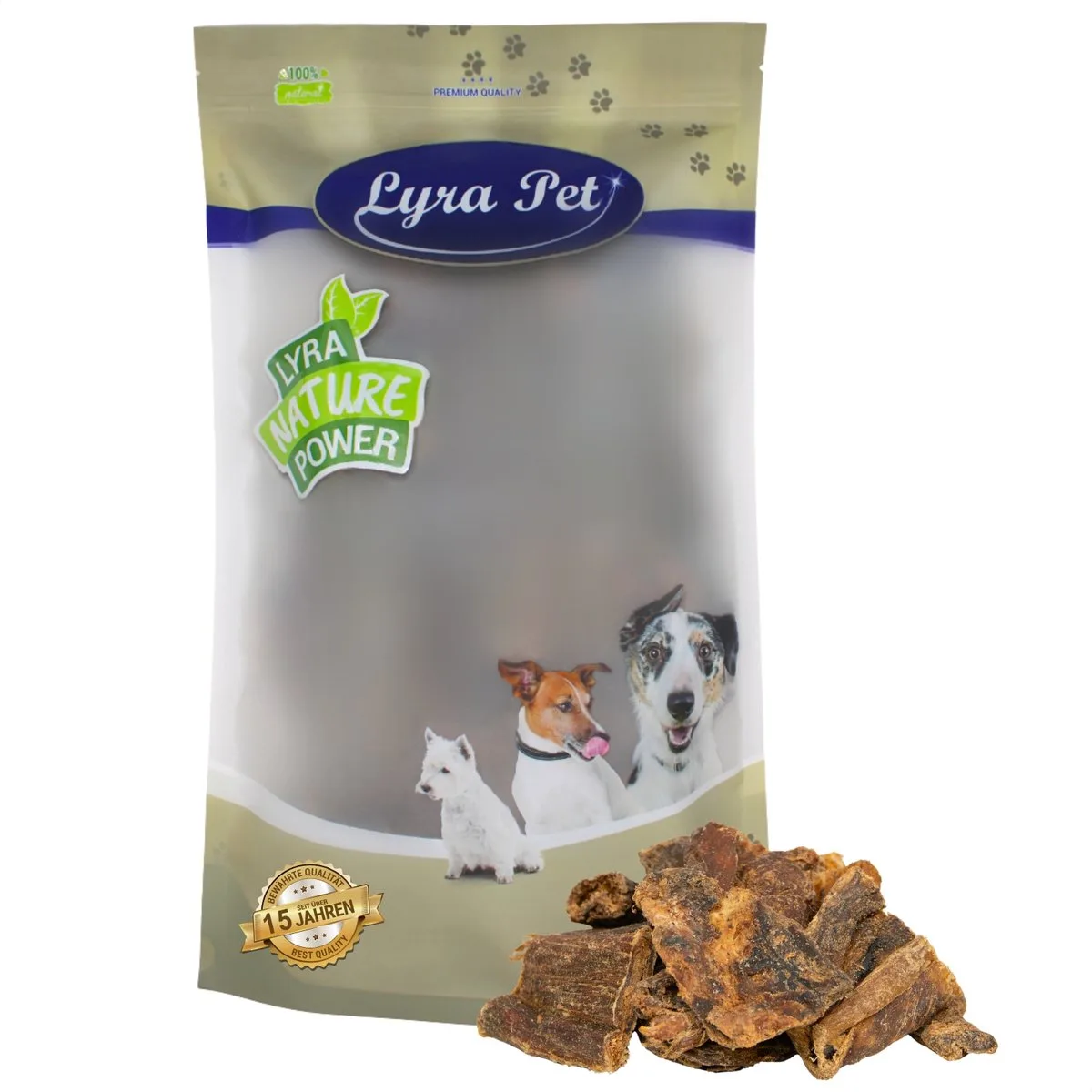1 kg Lyra Pet® Runderhart de Lyra Pet – photo produit