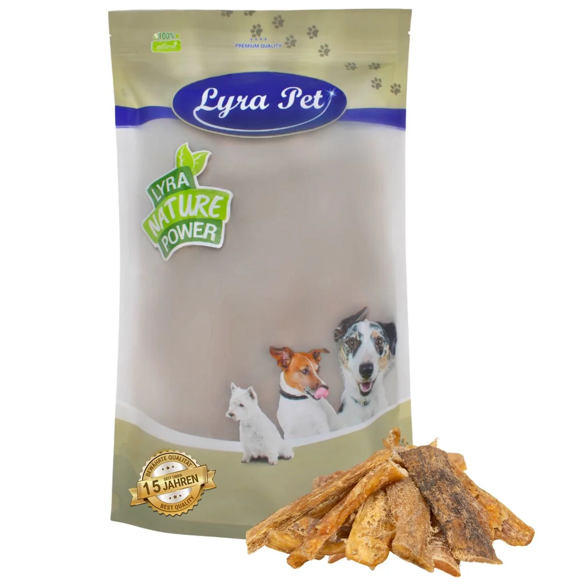 1 kg Lyra Pet® Runderpens groot MHD 9/2025 van Lyra Pet – productfoto