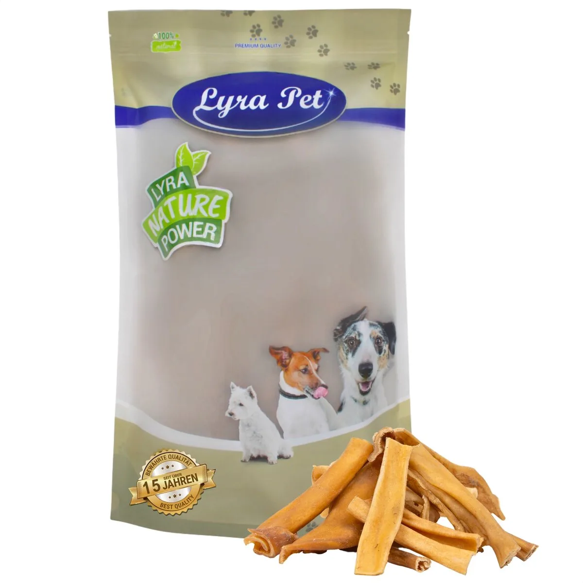 1 kg Lyra Pet® Rundscalp lichtbruin, lichte kleur van Lyra Pet – productfoto