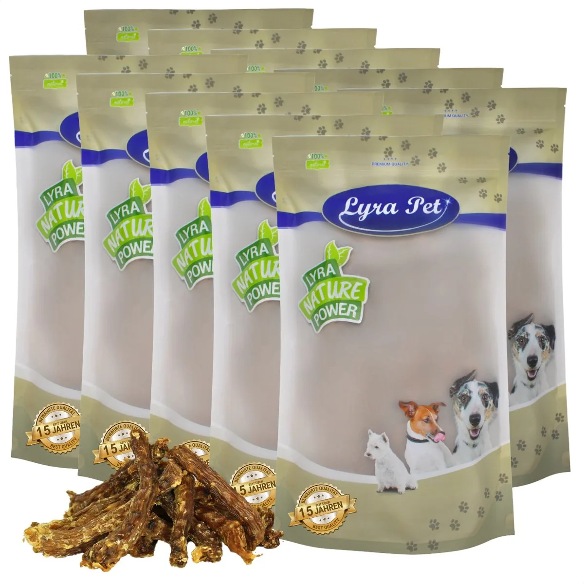 Entenhälse 10x1 kg von Lyra Pet – Produktfoto