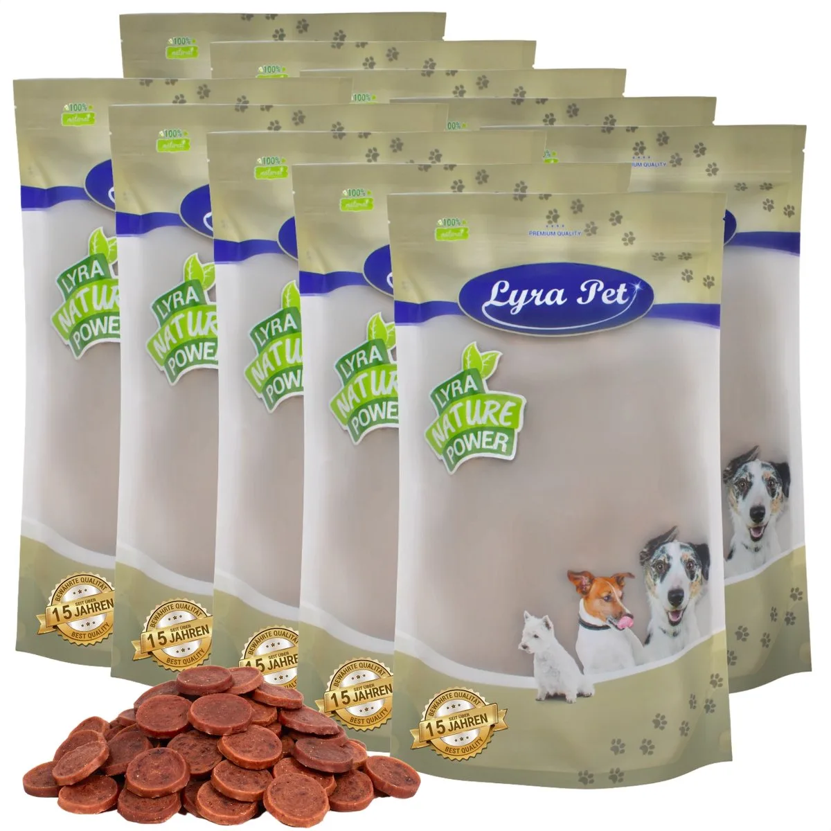 10 kg Lyra Pet® eendensnippers van Lyra Pet – productfoto