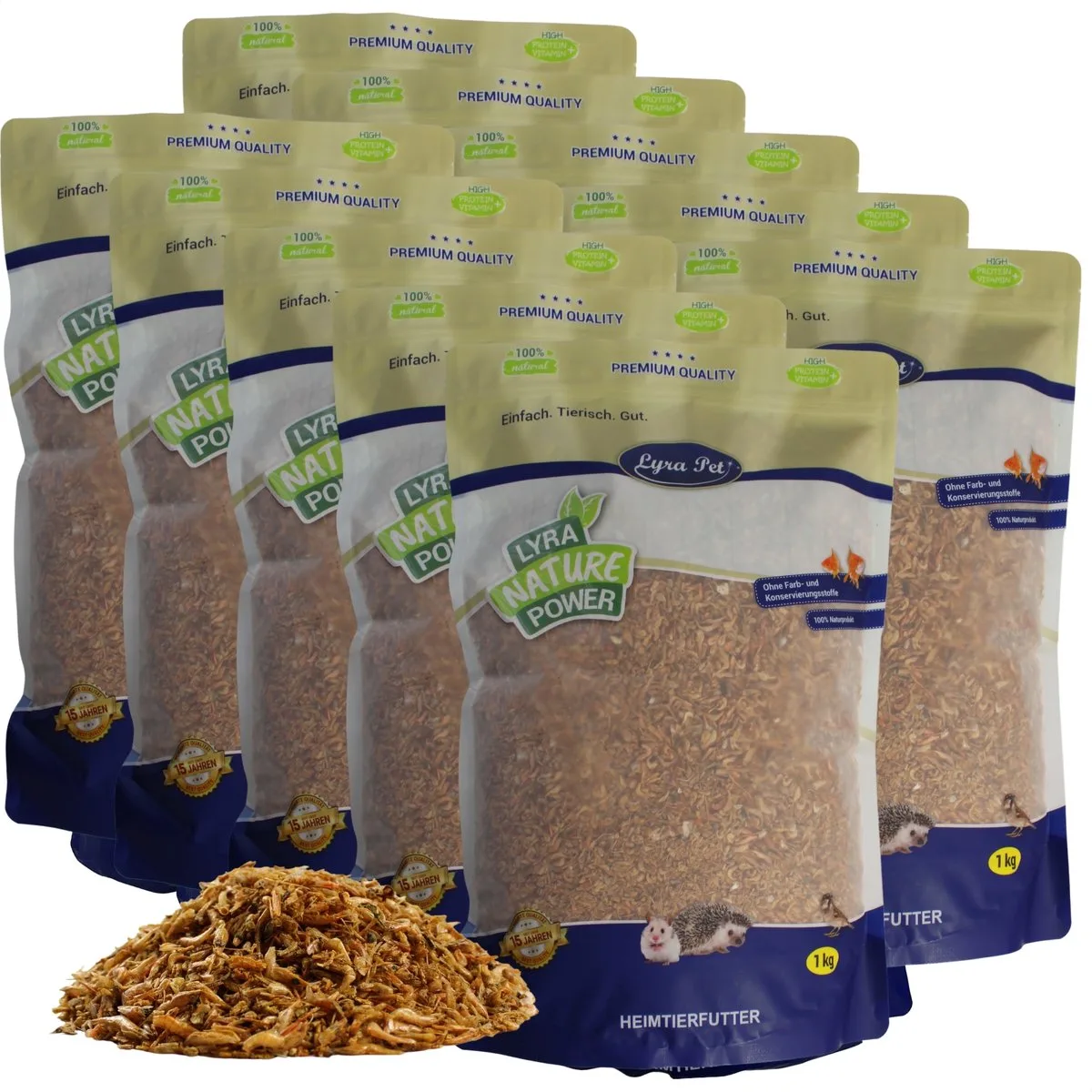 10 kg Lyra Pet® Garnalen gedroogd van Lyra Pet – productfoto