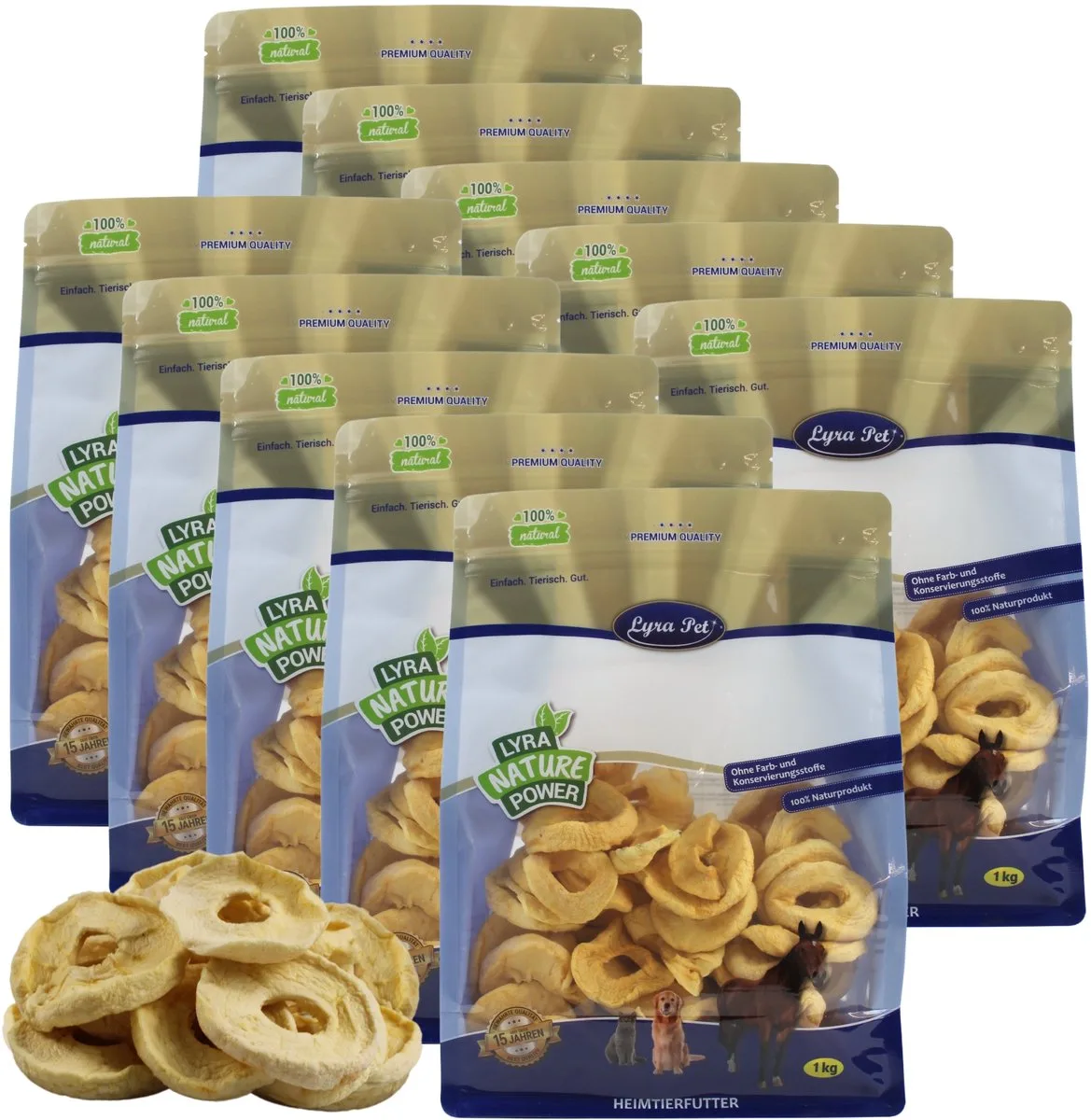 10 kg Lyra Pet® gedroogde appels de Lyra Pet – photo produit