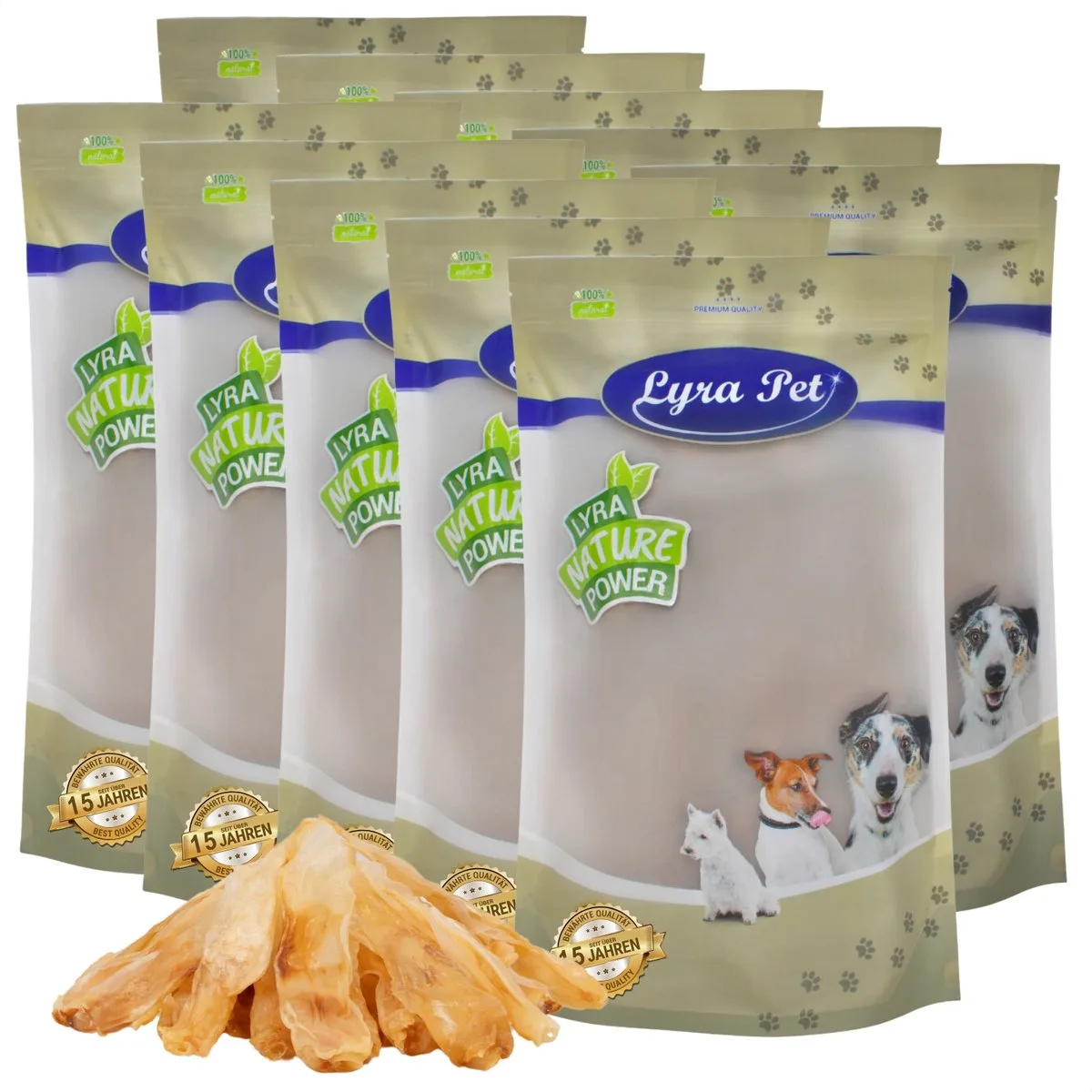 Kaninchenohren 10 kg von Lyra Pet – Produktfoto