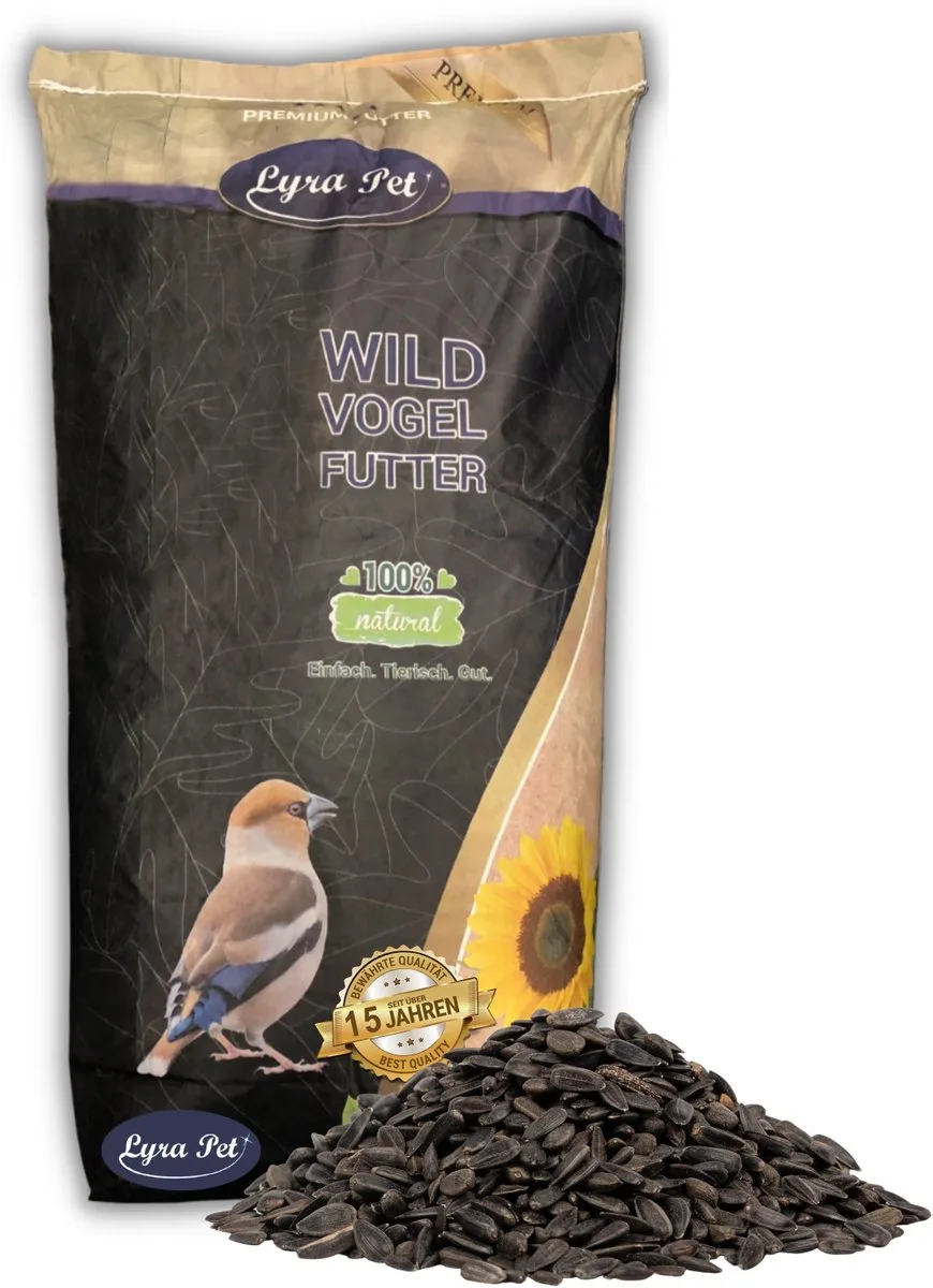 10 kg Lyra Pet® Zonnebloempitten zwart van Lyra Pet – productfoto