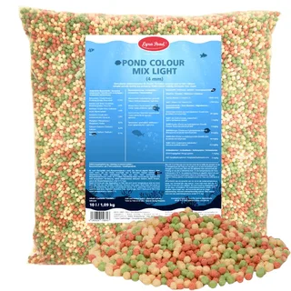 10 liter (1,09 kg) Lyra Pond® Pond Colour Mix Light visvoer vijvervoer de Lyra Pet – photo produit 1 sur 5