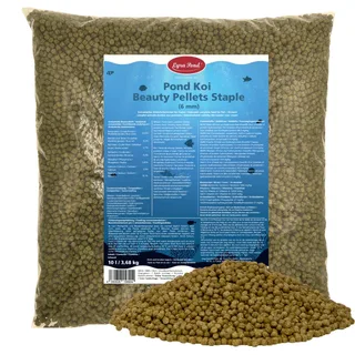 10 liter (3,68 kg) Lyra Pond® Pond Koi Beauty Pellets Hoofdvoeder vijvervoer by Lyra Pet – product photo 1 of 5