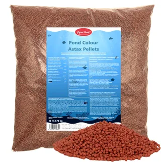 10 liter (3,7 kg) Lyra Pond® Pond Colour Astax Koi pellets visvoer vijvervoer de Lyra Pet – photo produit 1 sur 5